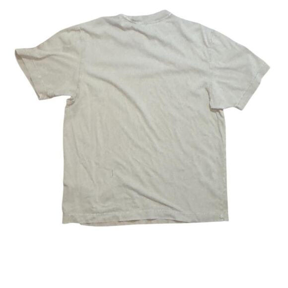 Abercrombie & Fitch Soft AF Tee – Faded Grey Pigment-Wash Minimal Basic - Picture 2 of 5